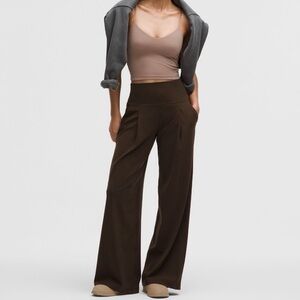lululemon align palazzo pant regular length in walnut crush color